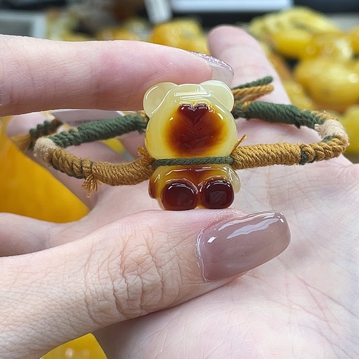 琥珀未镶嵌珠宝奇石琥珀蜜蜡J30