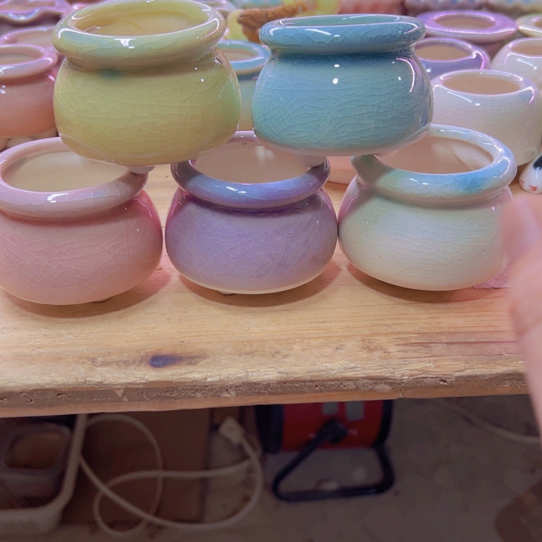 陶瓷花盆当场凑满12包邮