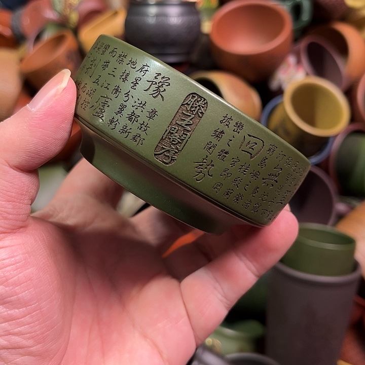 紫砂茶杯全手工紫砂主人杯