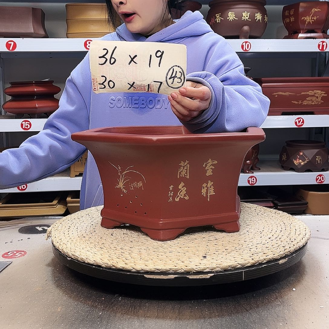花盆紫砂紫砂花盆