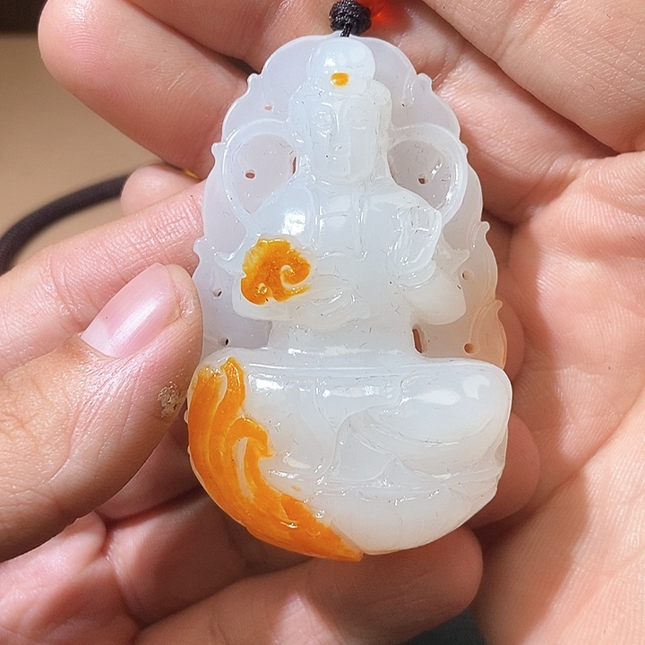 和田玉颈饰未镶嵌HX