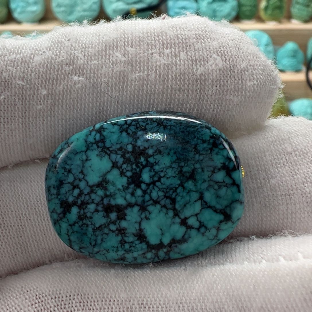 未镶嵌绿松石随形19.7mm