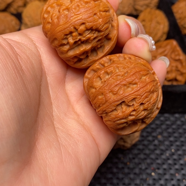 吊坠文玩核桃秦岭野生37