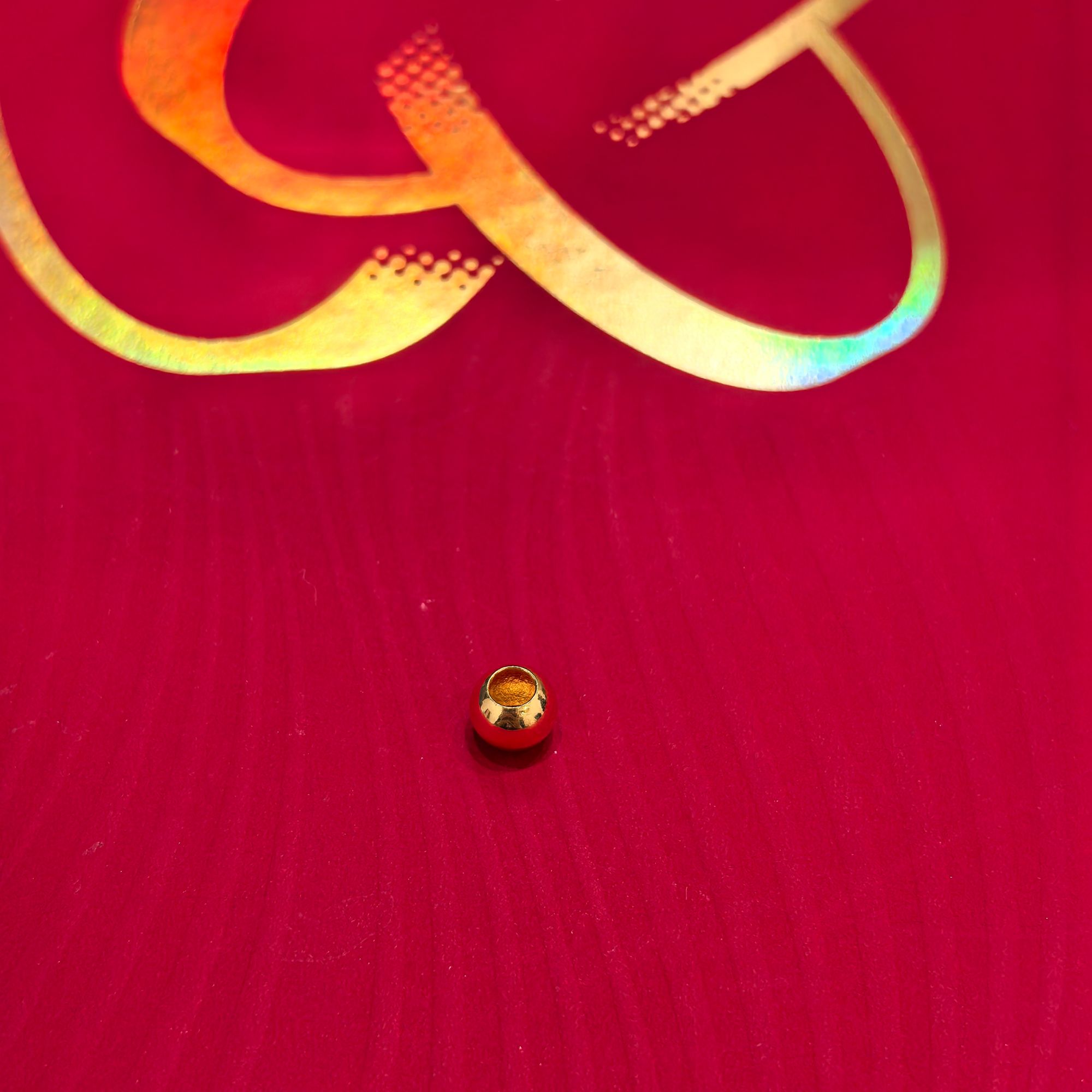 AL足金转运珠  足金999‰ 光珠