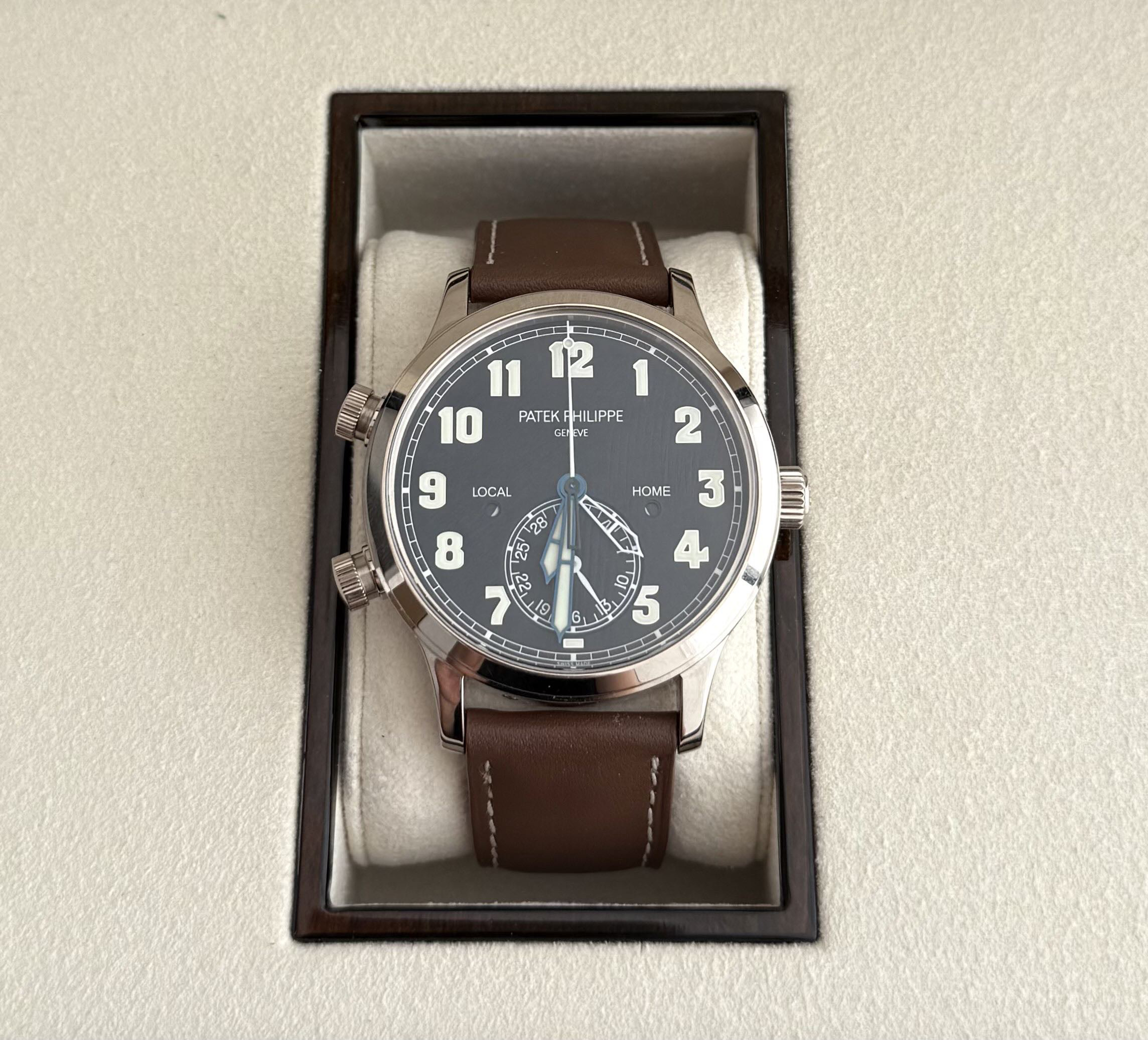 99新 Patek Philippe/百达翡丽 5524G-001 蓝 24年已使用