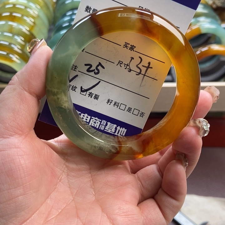 蛇纹石玉未镶嵌手镯手串