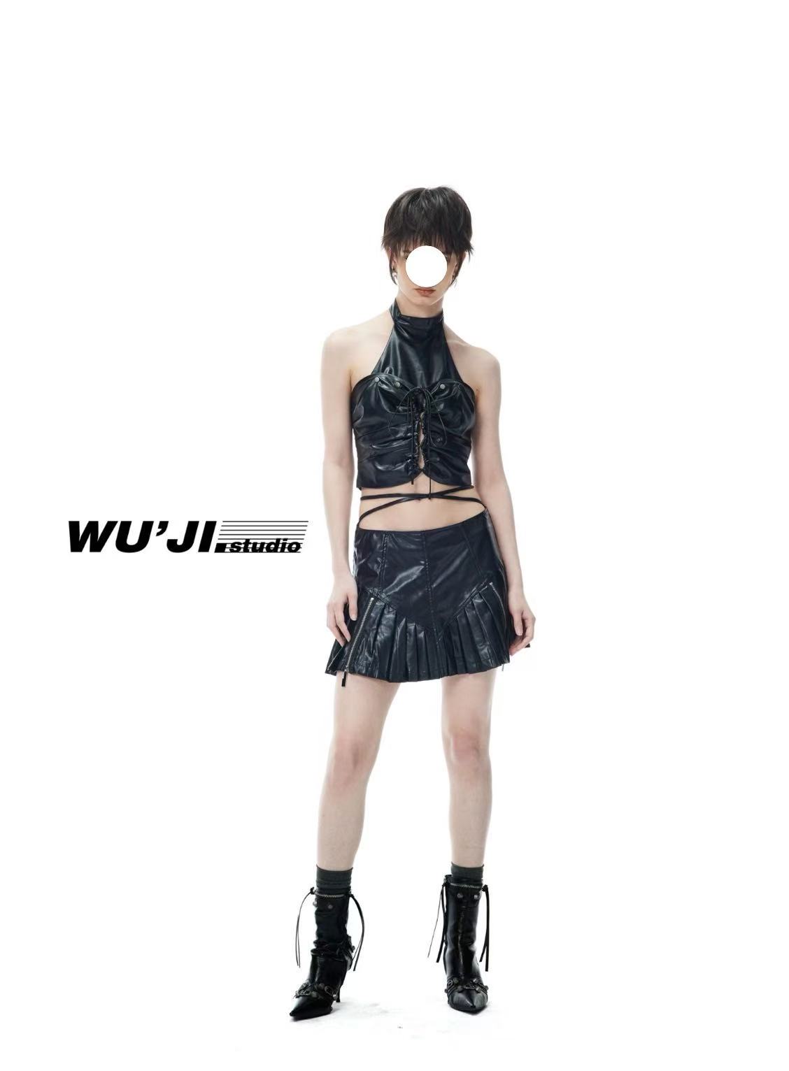 多穿法  CO皮背心