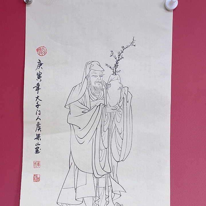国画侯老师手绘作品