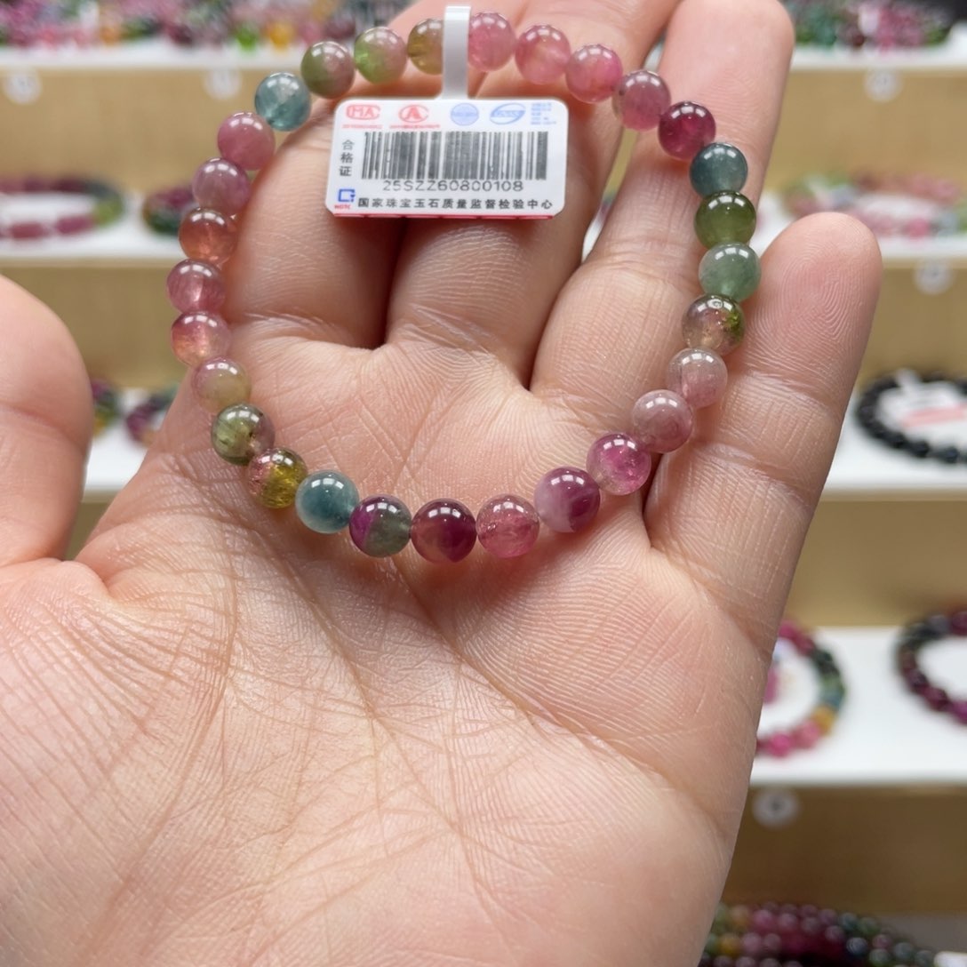 碧玺手串未镶嵌6mmmmmmmmmmmmmmmmmmmm