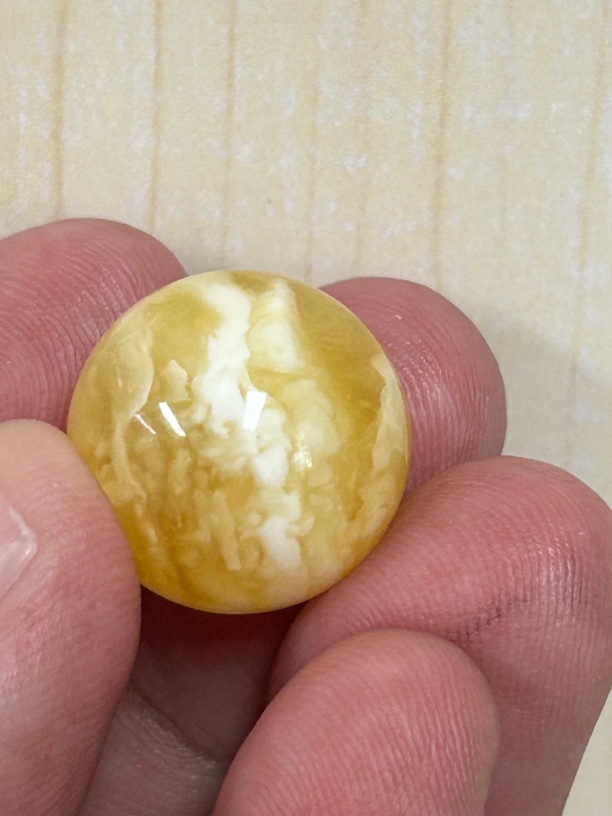 白花蜡圆珠单珠18加3.32克