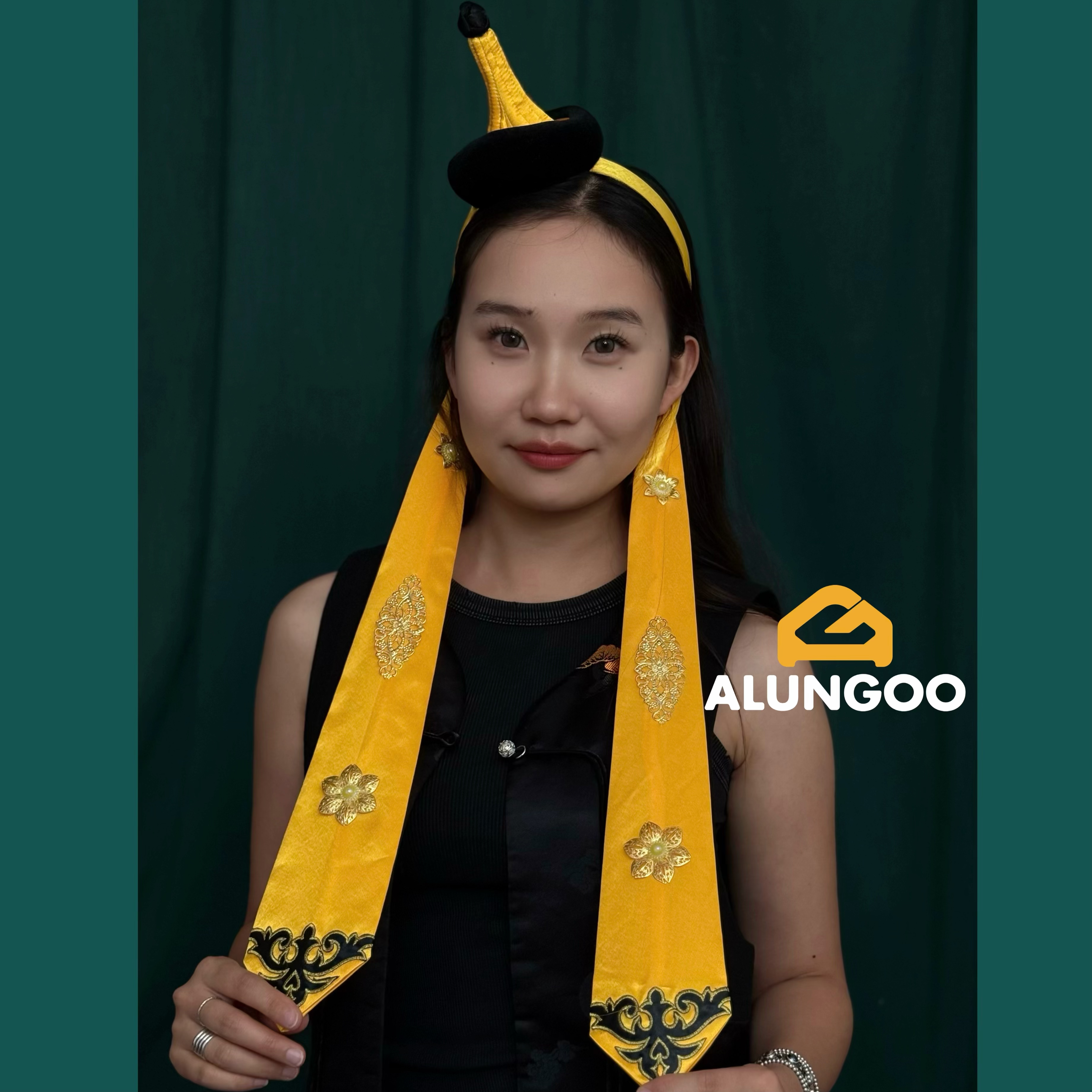 蒙古帽子装饰帽发带连体小帽子蒙古头饰