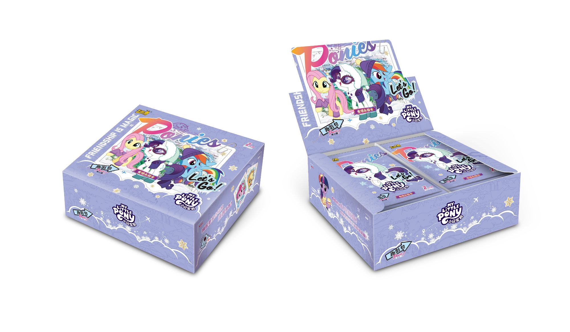 【疯狂吃吃】小马宝莉趣影第六弹潮玩盲盒收藏卡牌直播代拆