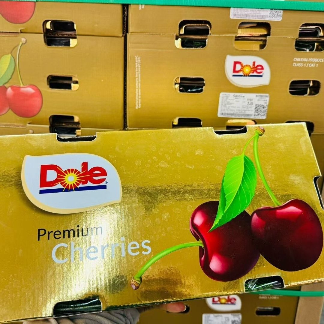 【金都乐】金装智利空运车厘子3JD脆甜4斤礼盒加大加黑配送到家智利