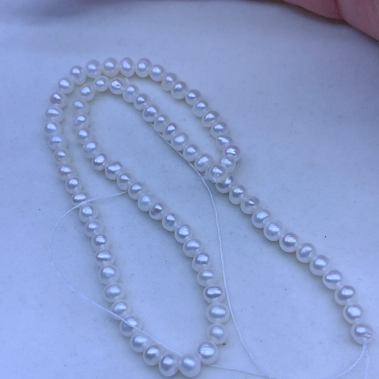 【闪购商品】淡水珍珠颈饰银S925镶嵌