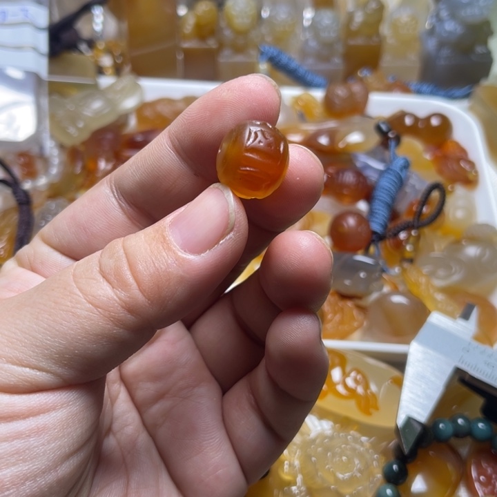 玛瑙/玉髓颈饰未镶嵌米*2216