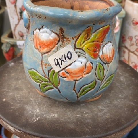 【闪购商品】红陶粗陶材质多肉花盆