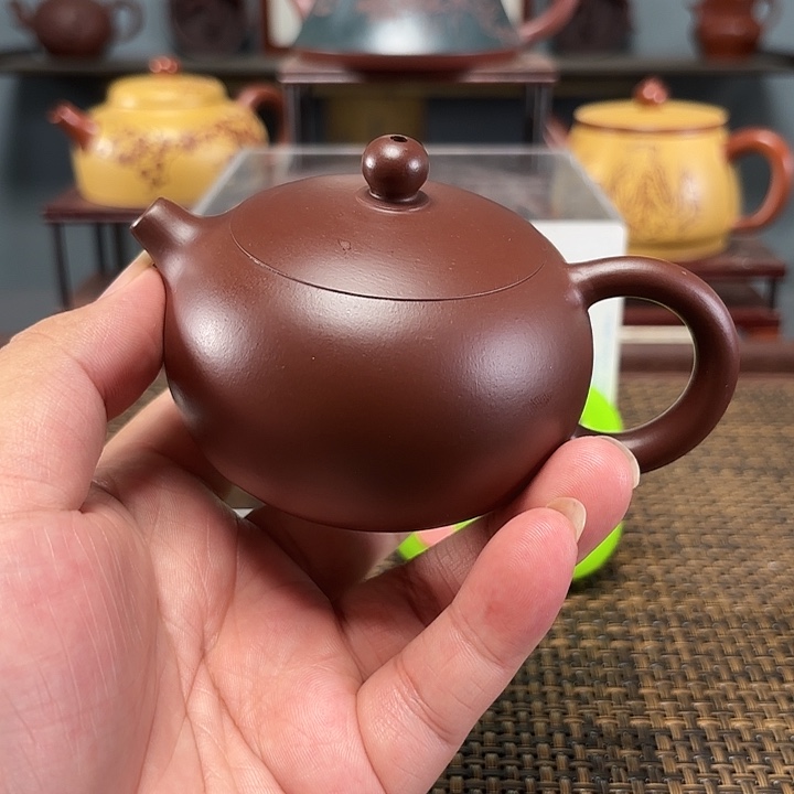 荷***雅茶壶紫砂宜兴原矿手工紫砂壶