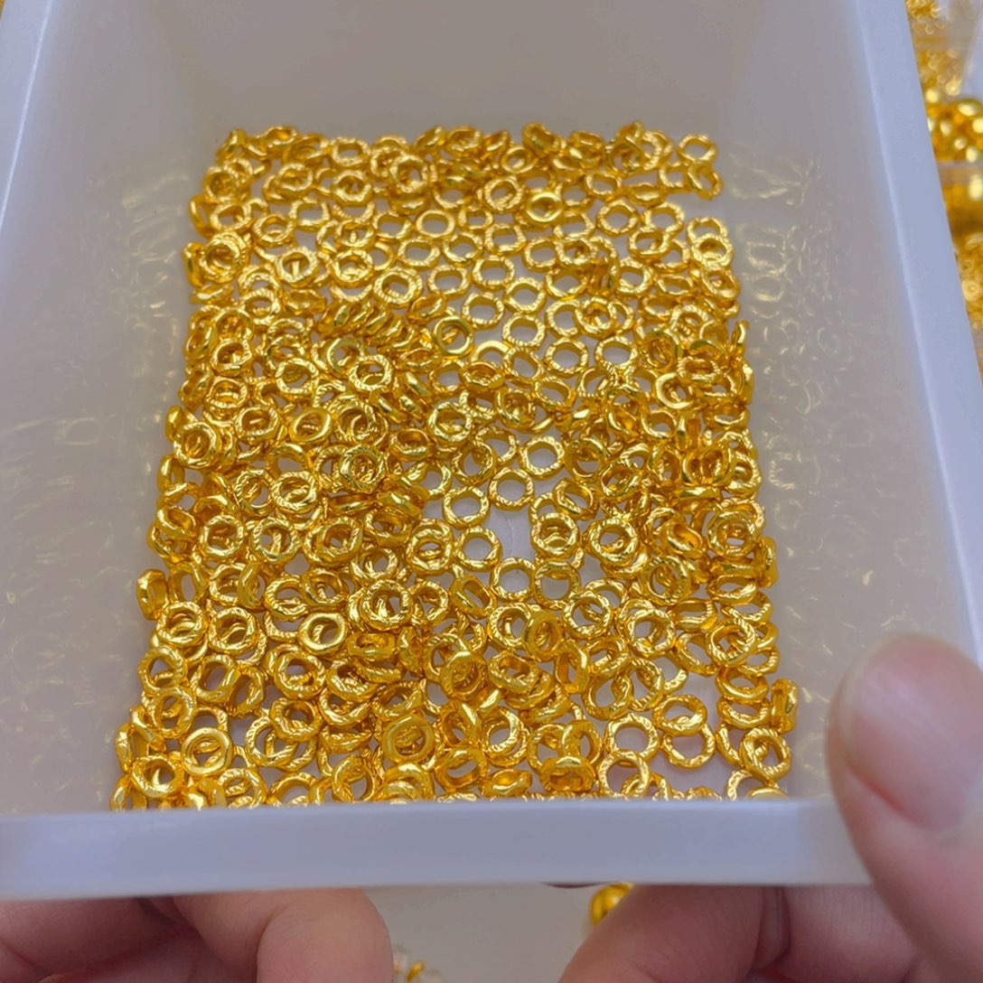 锆石铜合金新款盘缠7mm10颗