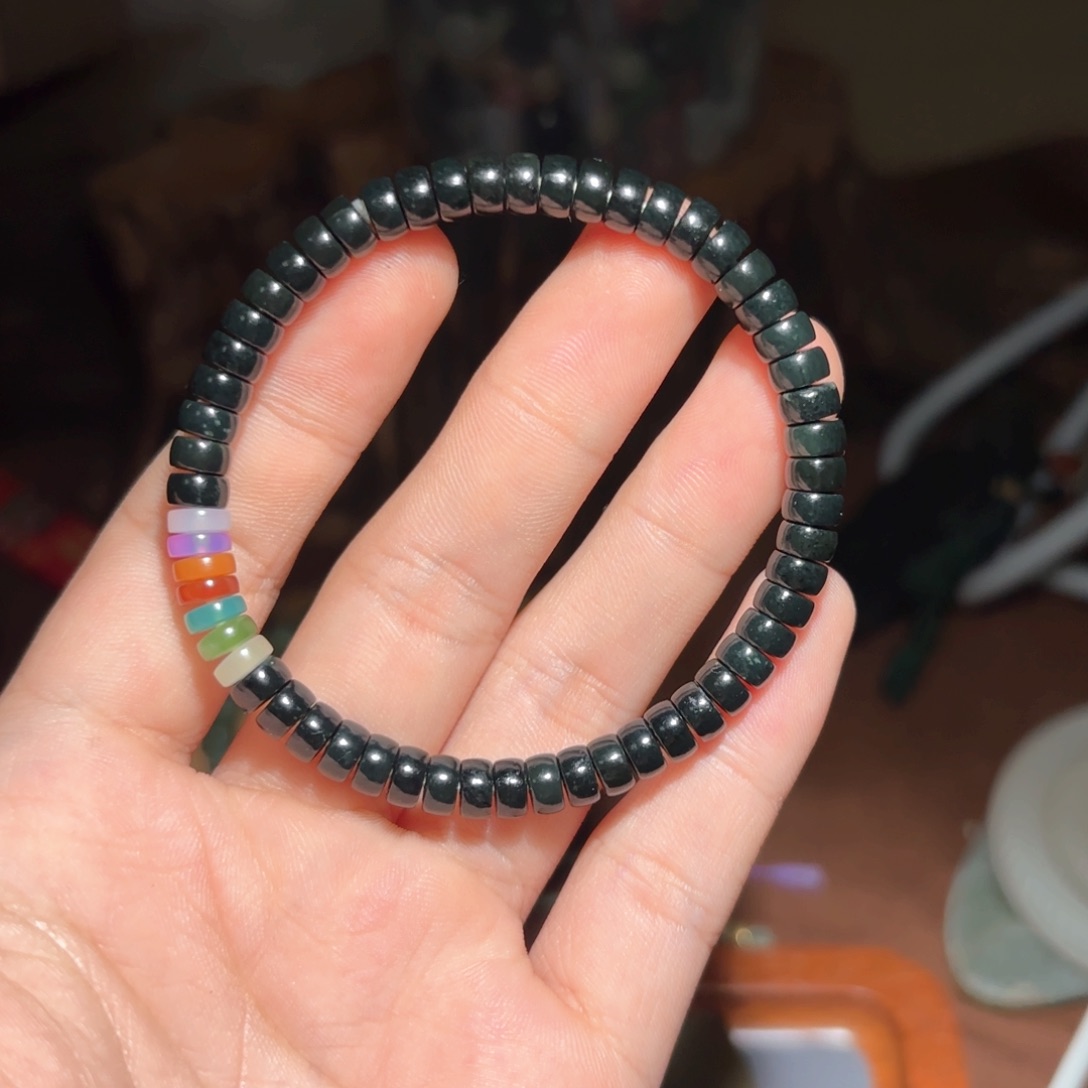 和田玉手链未镶嵌