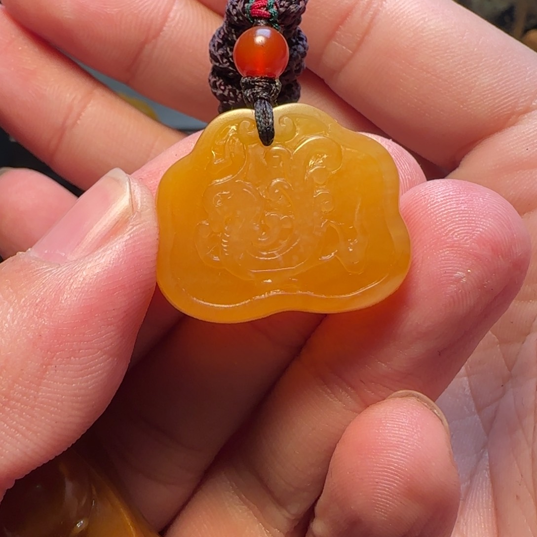 田黄石高*图寿山田黄石