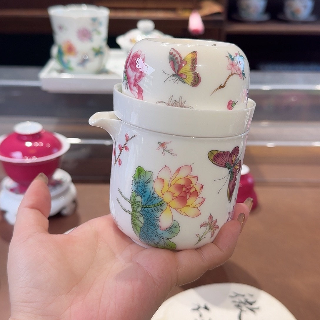 珐琅彩茶茶具茶具茶具