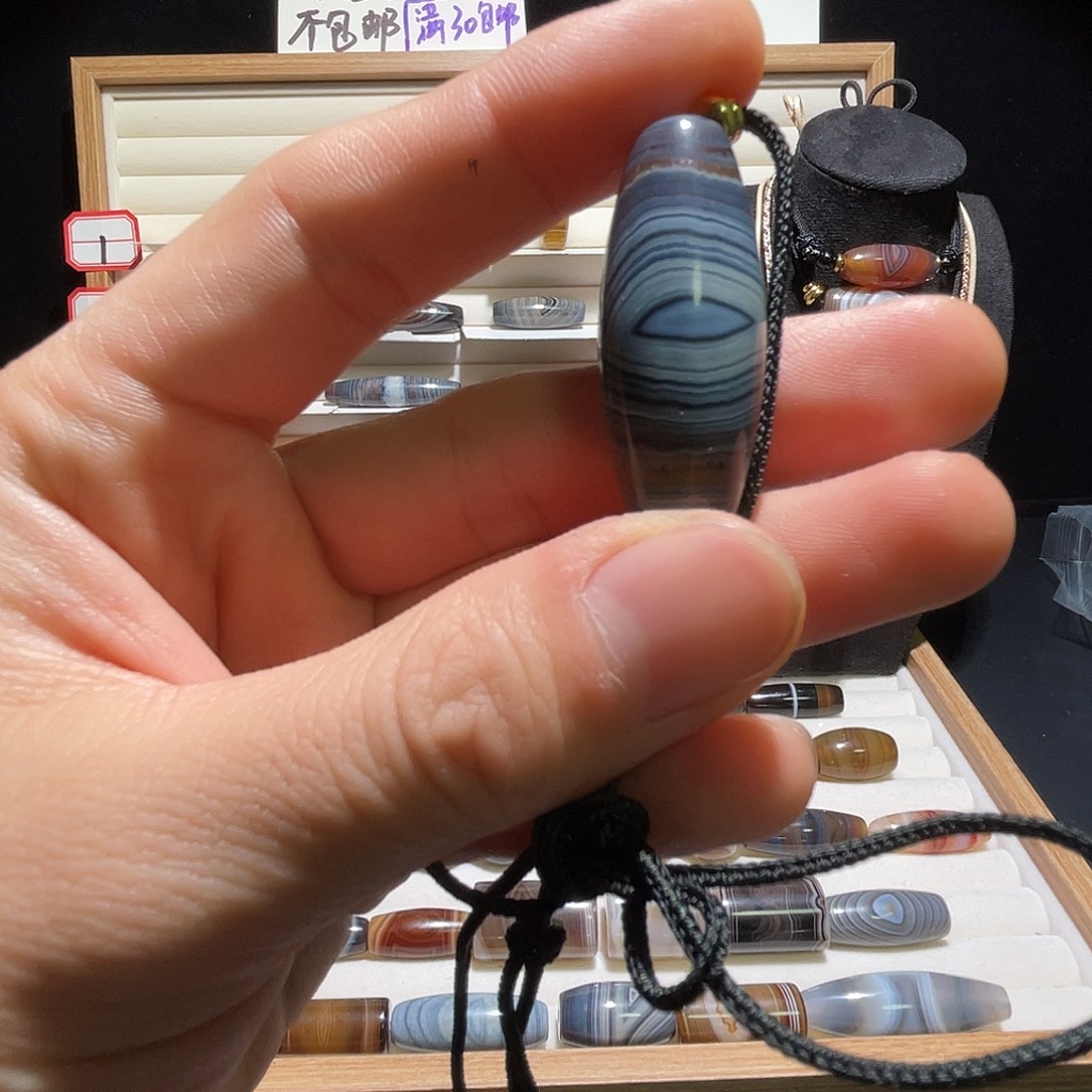 半***凉玛瑙/玉髓合金珠宝奇石