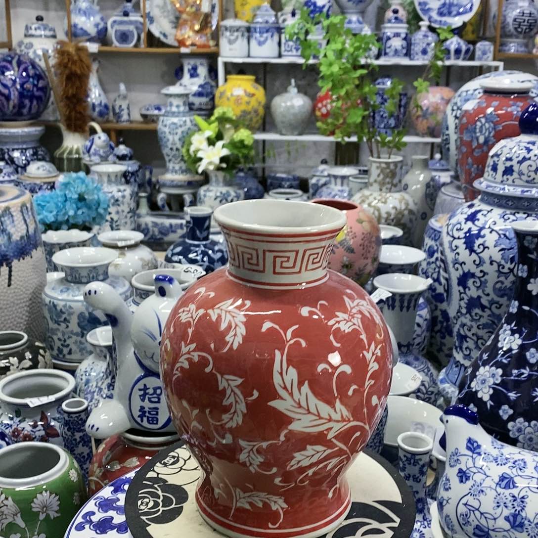 【闪购商品】摆件石榴花瓶摆件……