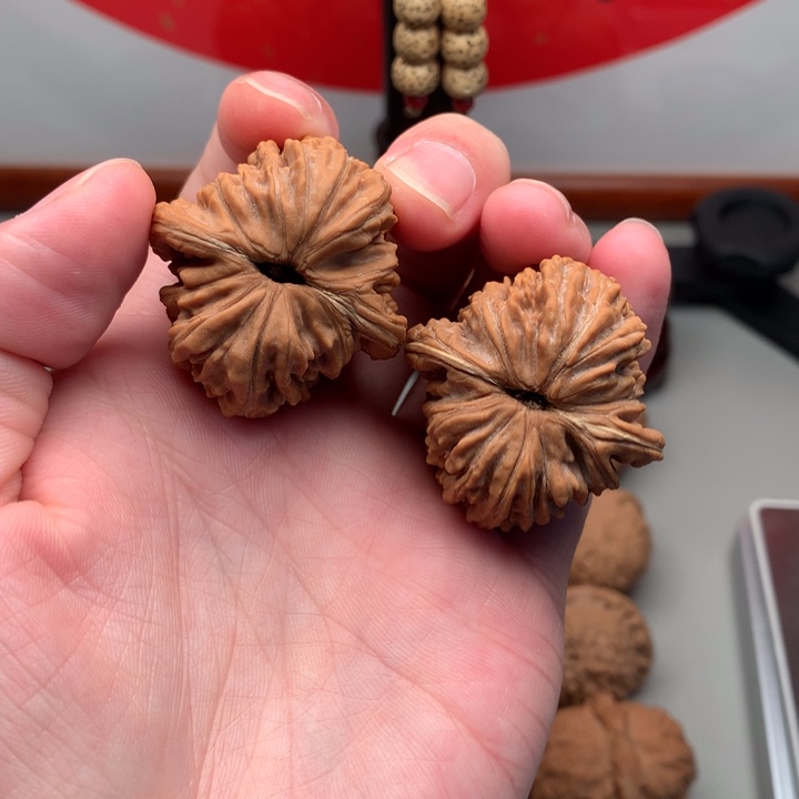 桃核吊坠37精品四座楼