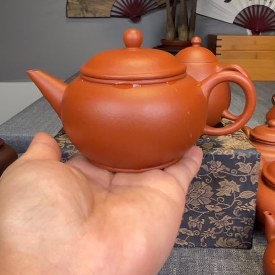天***望茶壶朱泥宜兴紫砂