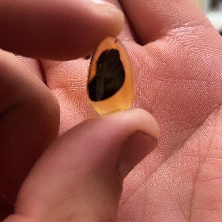 顾***红裸石琥珀未镶嵌天然琥珀蜜蜡