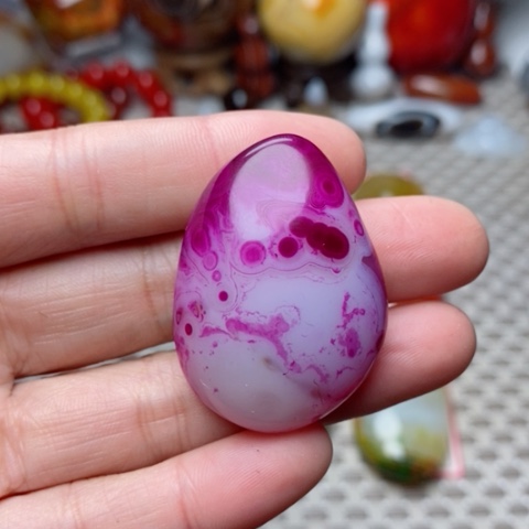 未镶嵌玛瑙/玉髓珠宝奇石