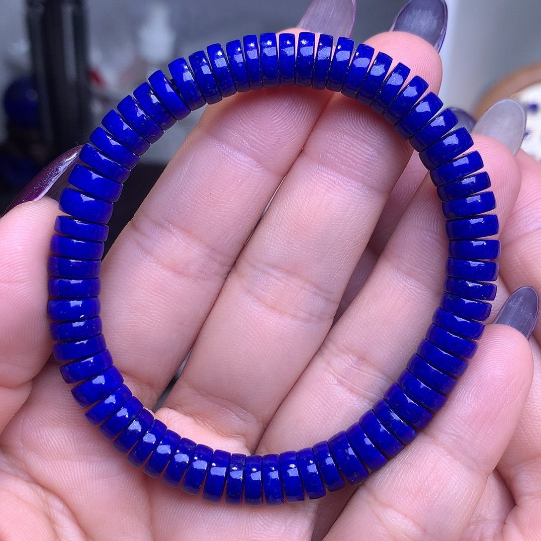 青金石未镶嵌8m药片精品