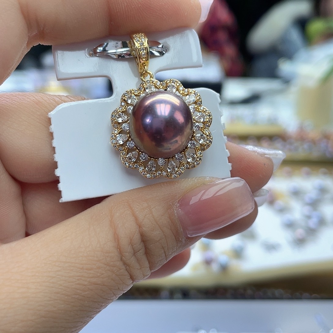 淡水珍珠未镶嵌吊坠(不含链)