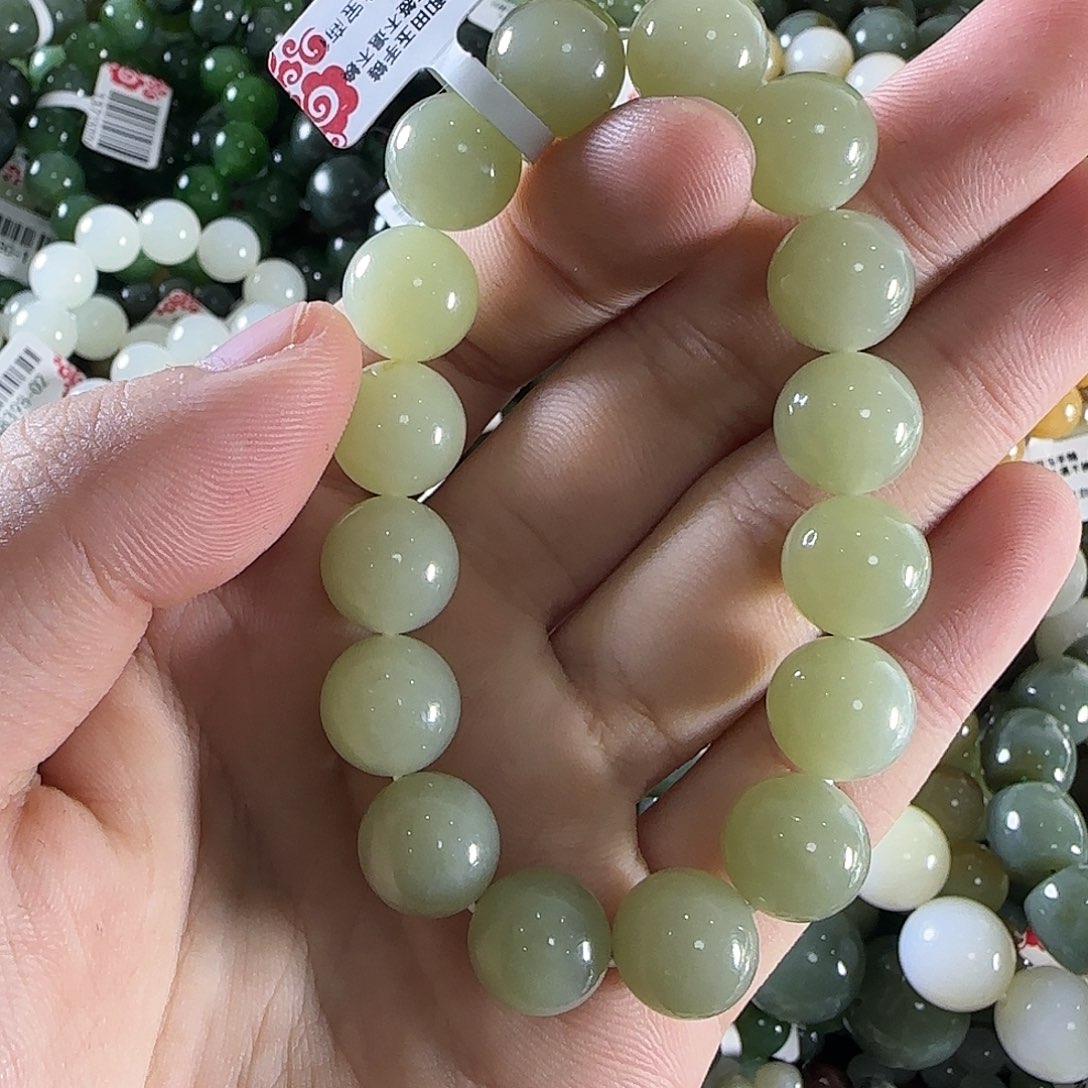 和田玉手链未镶嵌218