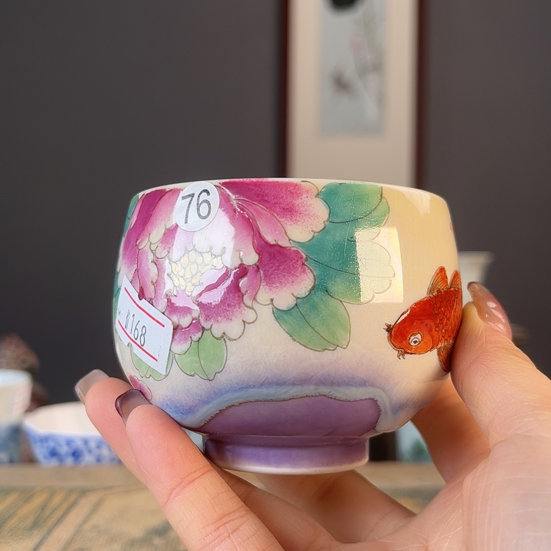 杯景德镇陶瓷茶杯多人
