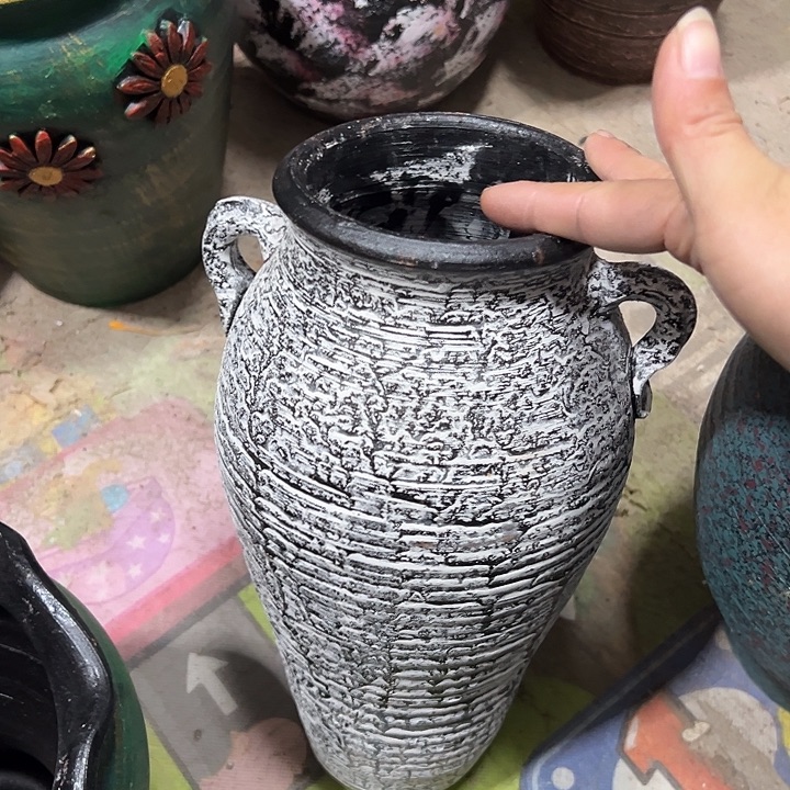 灰白双耳高27口10默认打孔