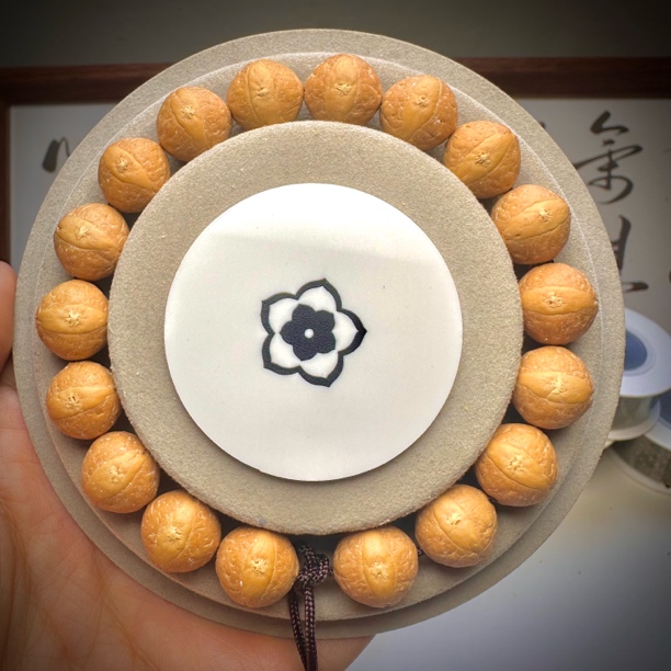 喜鹊五号12.5mm19颗，编号40尼泊尔凤眼菩提