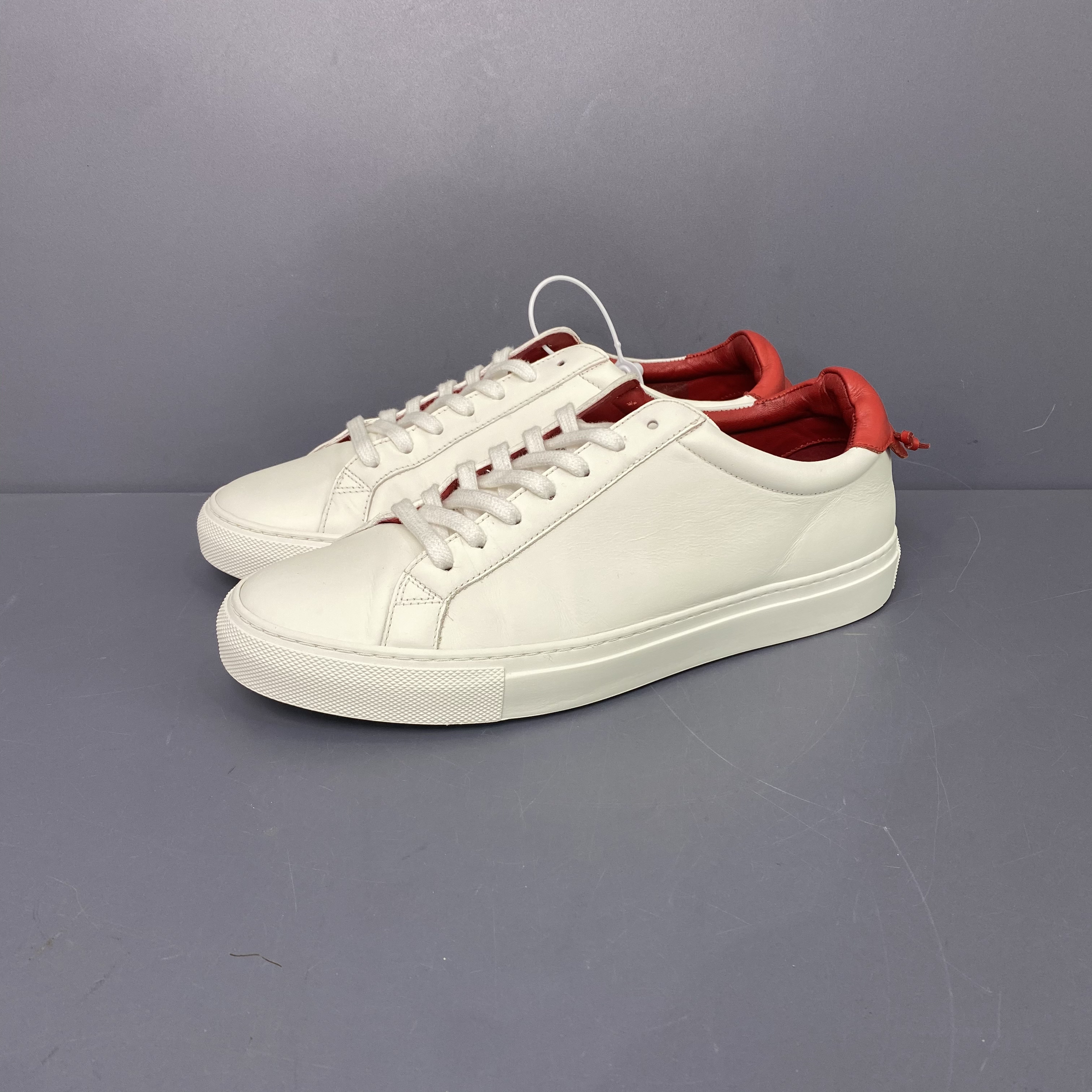 95新 Givenchy/纪梵希 41码 纪梵希白红板鞋 休闲鞋270