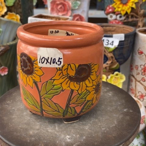 【闪购商品】红陶粗陶材质多肉花盆