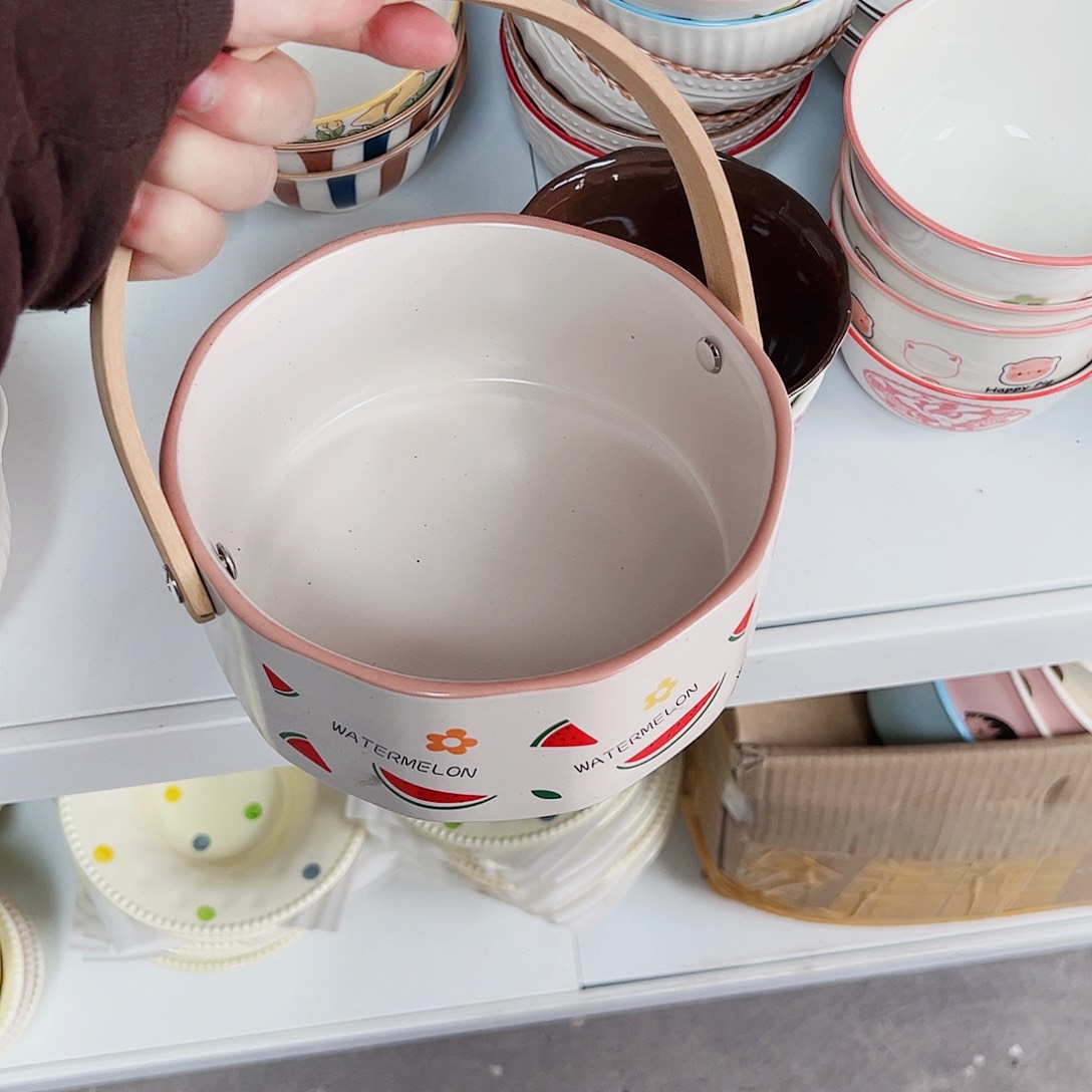 陶瓷6寸水果碗陶瓷餐具微瑕