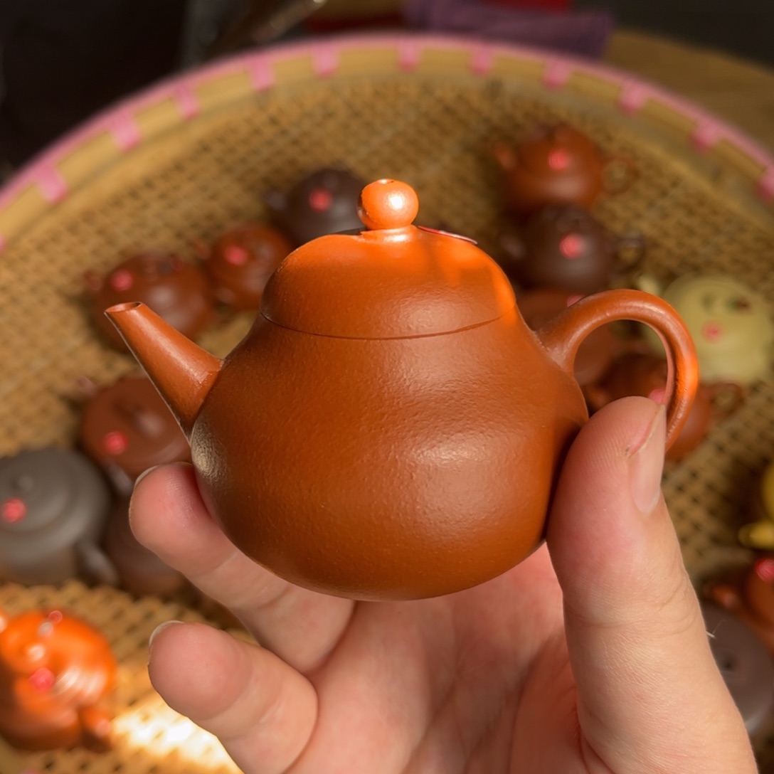 紫砂茶壶朱泥1111111哈哈