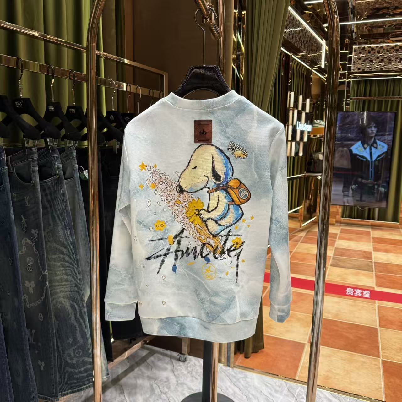 忆【刚子专属】2025欧式老钱风至尊刺绣工艺长袖卫衣25781