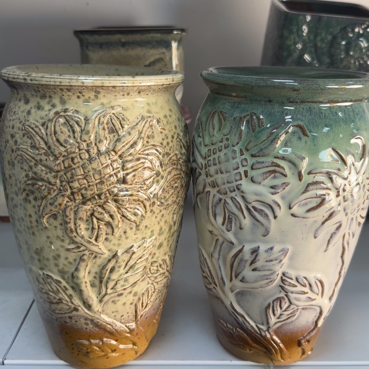 紫砂花盆口15高25，1111