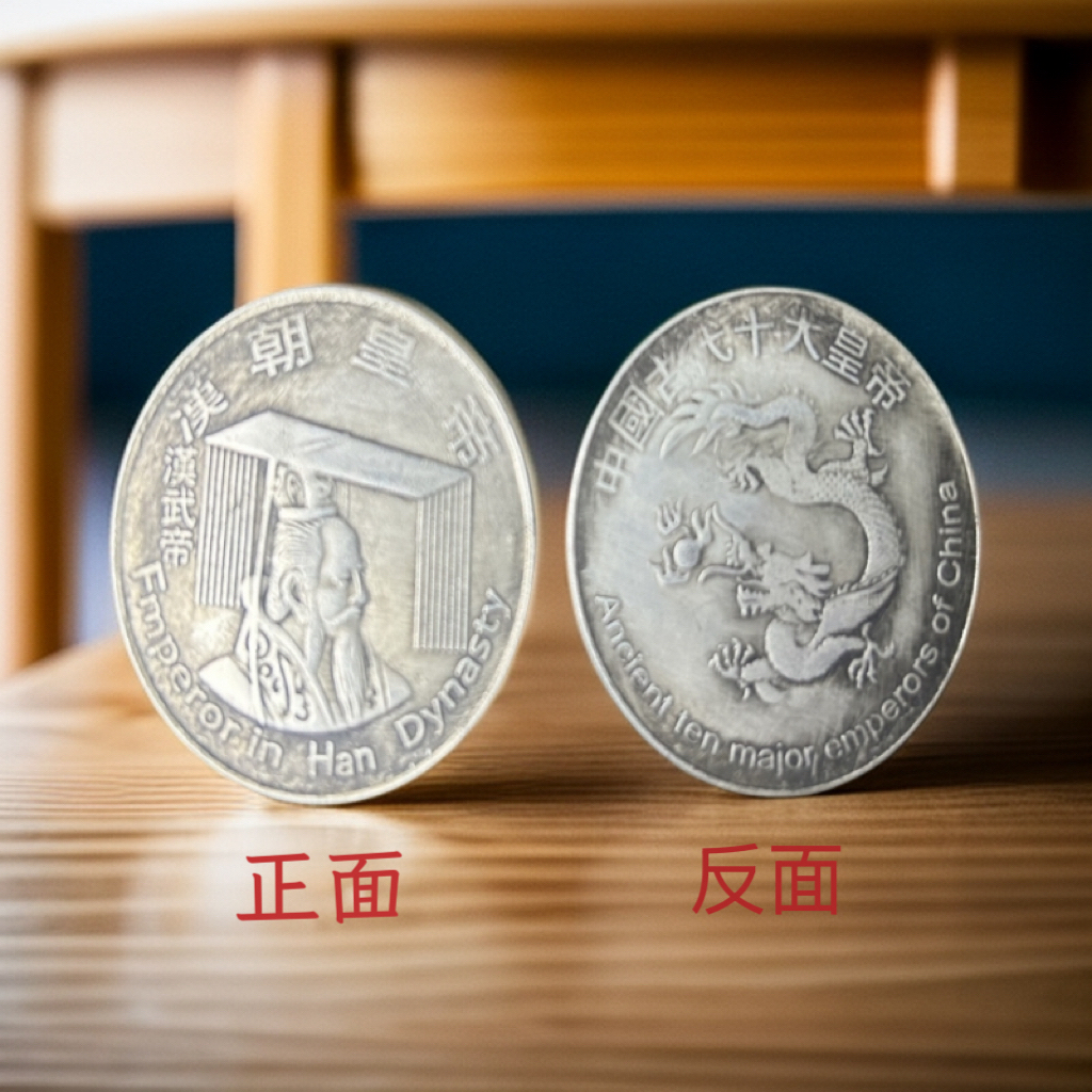 【霖琅珍藏】仿古收藏可吹响摔不碎工艺品汉朝皇帝汉武帝1枚