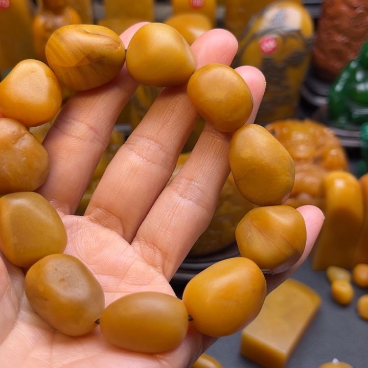 寿山石印石雪*题材：工艺品