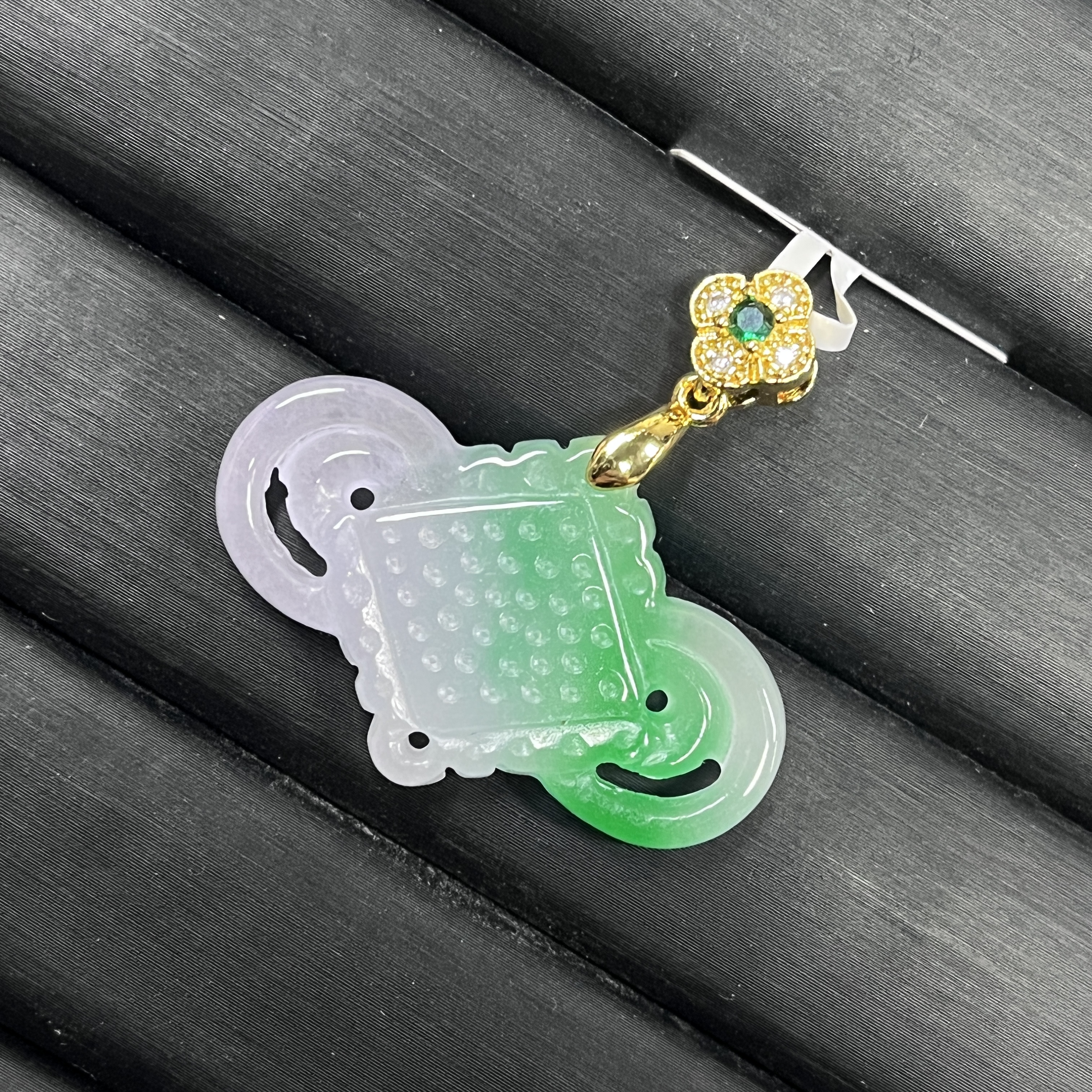 手链 彩翠色随形吊坠饰品