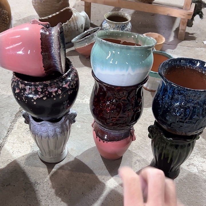 紫砂花盆花盆花盆