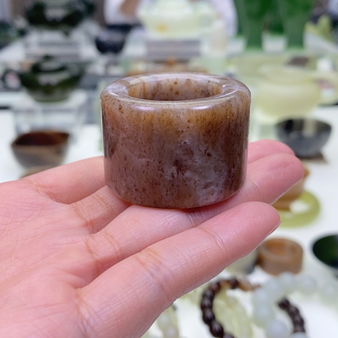 和田玉扳指未镶嵌