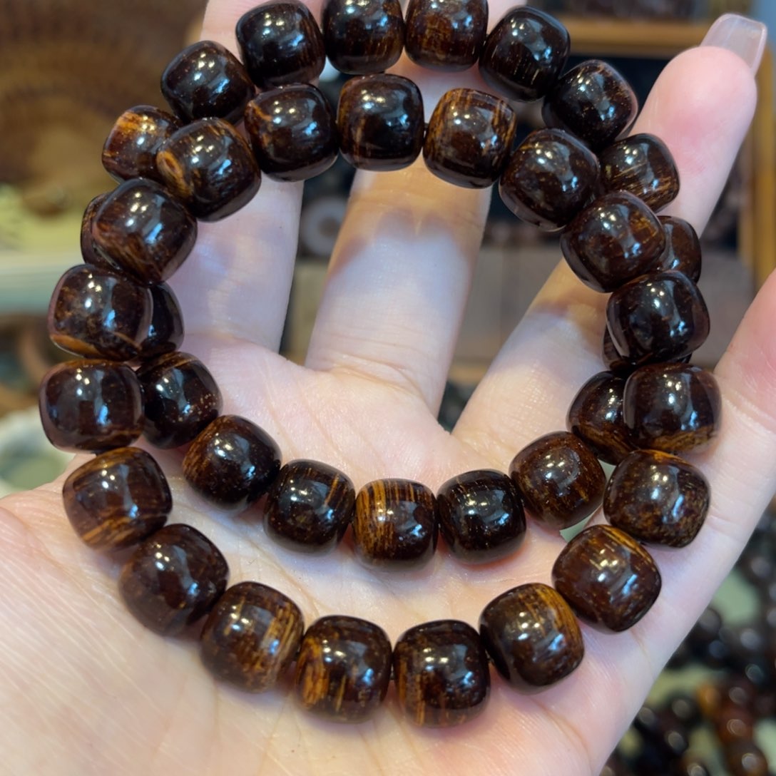 贡木手串/手链1011横纹糖果263