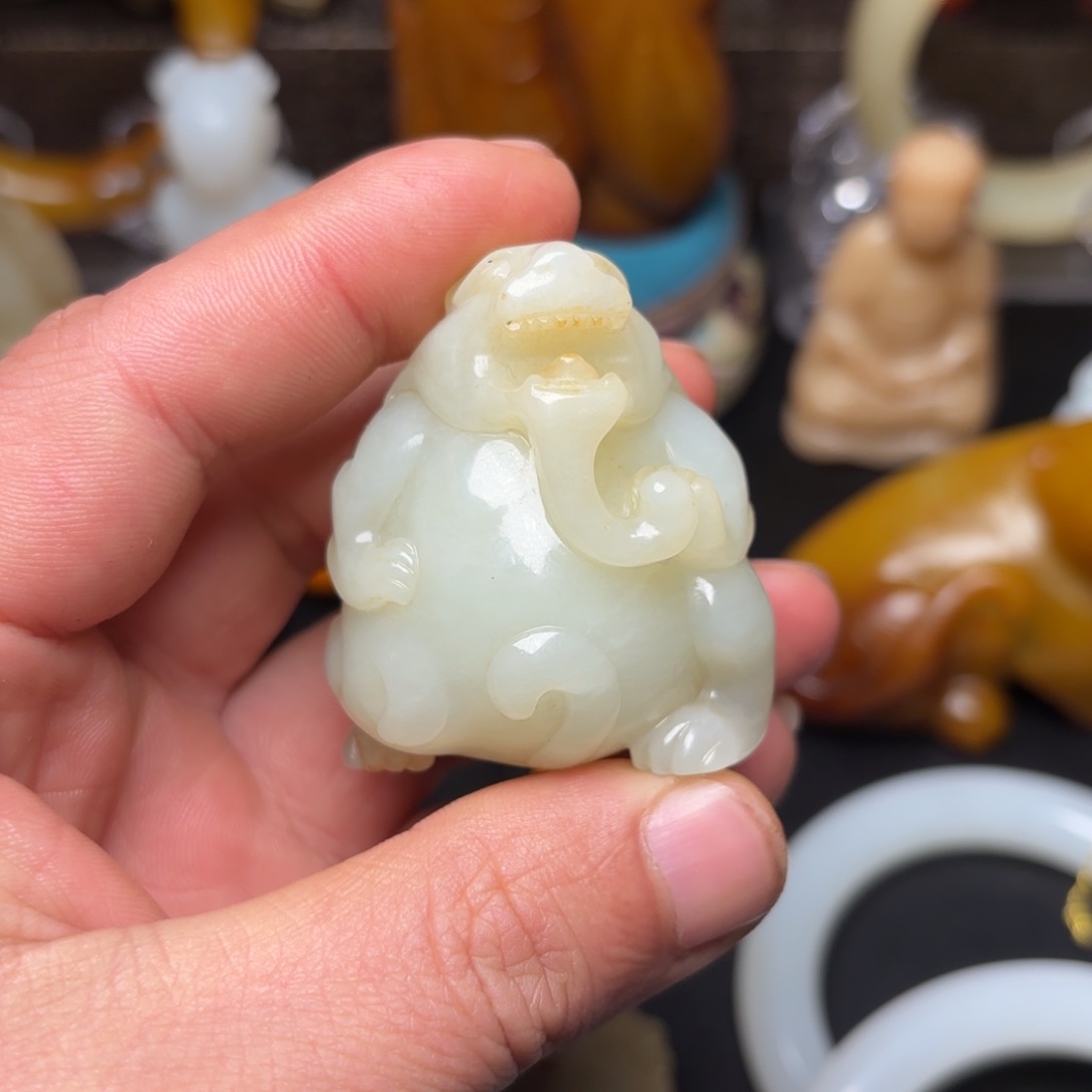 和田玉挂件未镶嵌